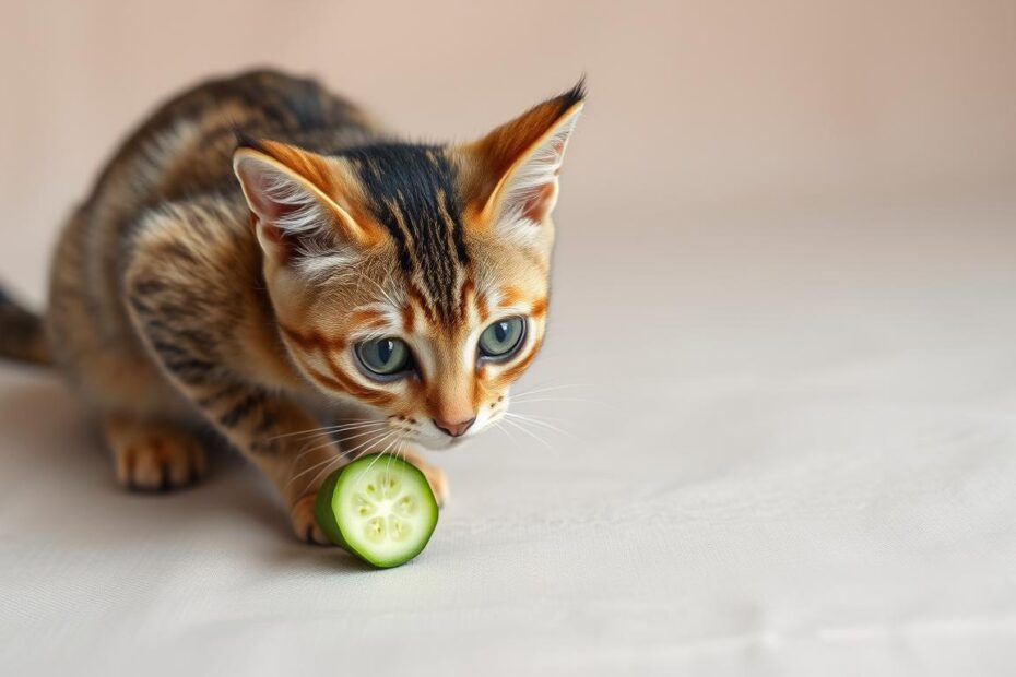 wieso haben katzen angst vor gurken