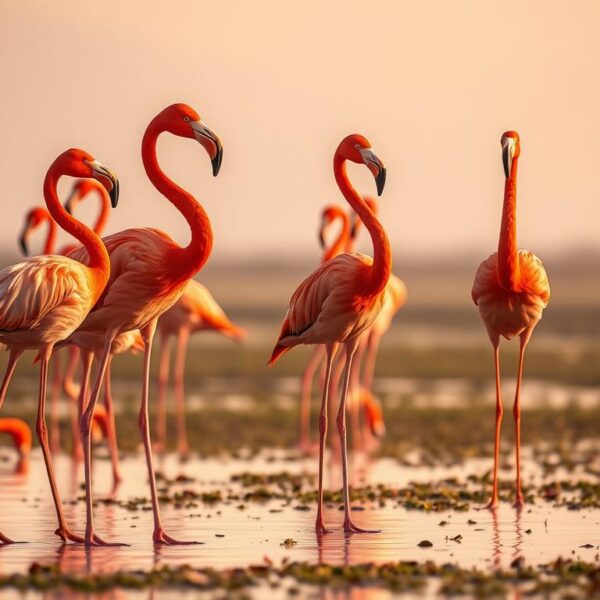 wieso sind flamingos rosa