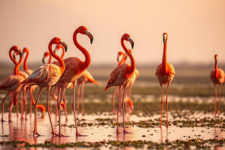 wieso sind flamingos rosa